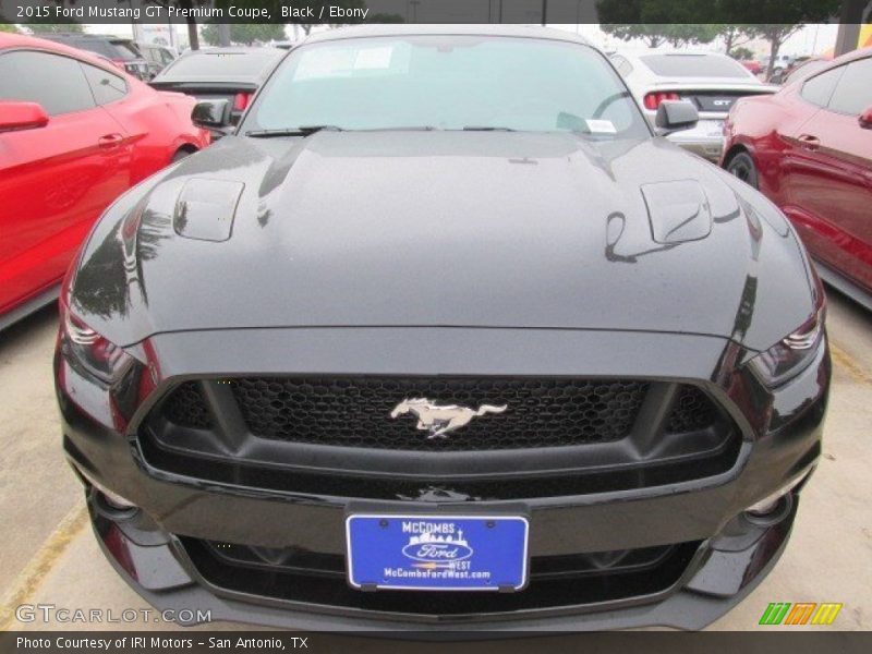 Black / Ebony 2015 Ford Mustang GT Premium Coupe