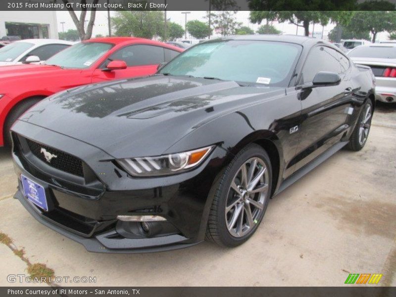 Black / Ebony 2015 Ford Mustang GT Premium Coupe