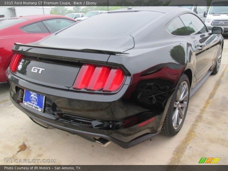 Black / Ebony 2015 Ford Mustang GT Premium Coupe