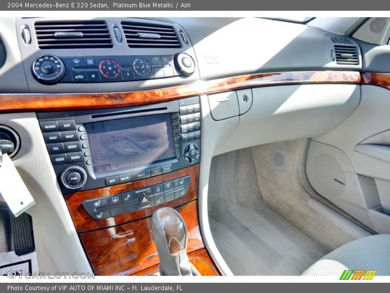 Platinum Blue Metallic / Ash 2004 Mercedes-Benz E 320 Sedan