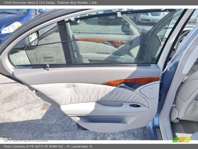 Platinum Blue Metallic / Ash 2004 Mercedes-Benz E 320 Sedan