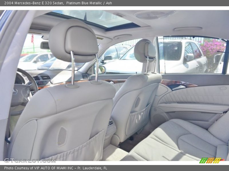 Platinum Blue Metallic / Ash 2004 Mercedes-Benz E 320 Sedan