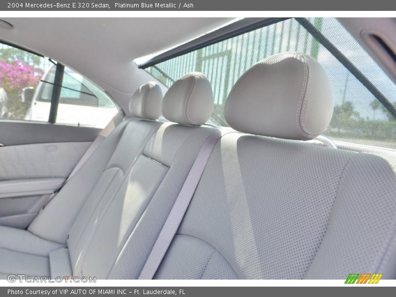 Platinum Blue Metallic / Ash 2004 Mercedes-Benz E 320 Sedan