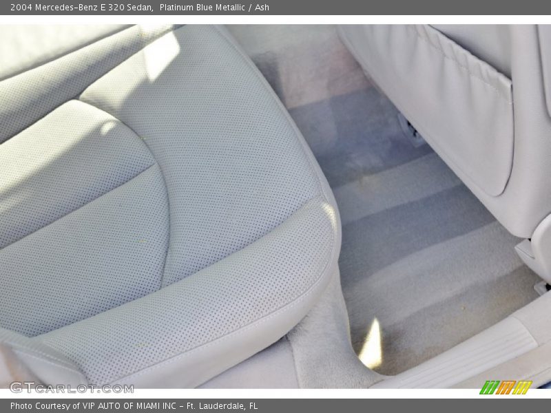 Platinum Blue Metallic / Ash 2004 Mercedes-Benz E 320 Sedan