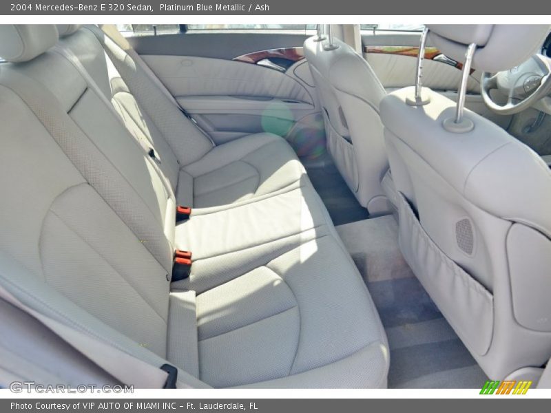 Platinum Blue Metallic / Ash 2004 Mercedes-Benz E 320 Sedan