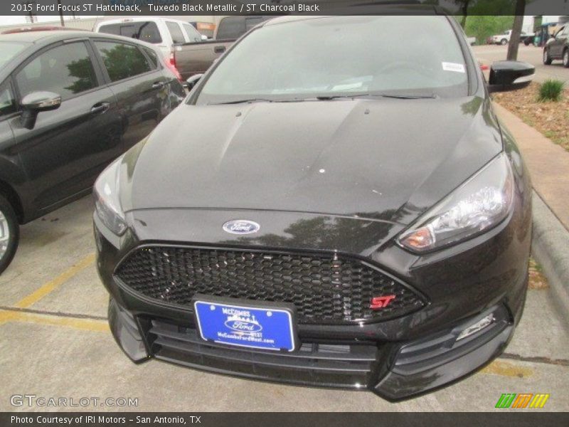 Tuxedo Black Metallic / ST Charcoal Black 2015 Ford Focus ST Hatchback