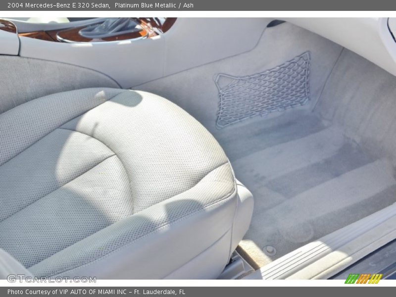 Platinum Blue Metallic / Ash 2004 Mercedes-Benz E 320 Sedan