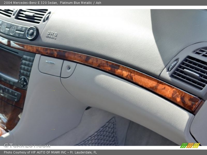 Platinum Blue Metallic / Ash 2004 Mercedes-Benz E 320 Sedan