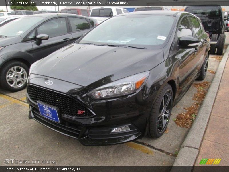 Tuxedo Black Metallic / ST Charcoal Black 2015 Ford Focus ST Hatchback