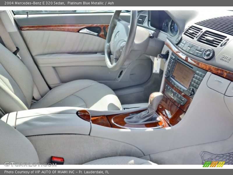 Platinum Blue Metallic / Ash 2004 Mercedes-Benz E 320 Sedan
