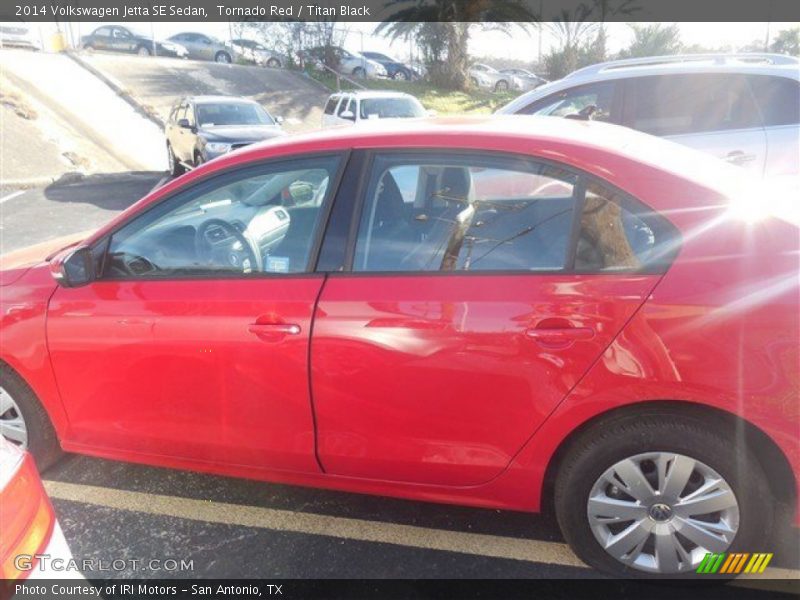 Tornado Red / Titan Black 2014 Volkswagen Jetta SE Sedan