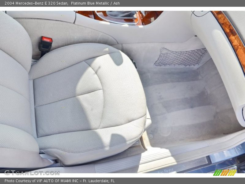 Platinum Blue Metallic / Ash 2004 Mercedes-Benz E 320 Sedan