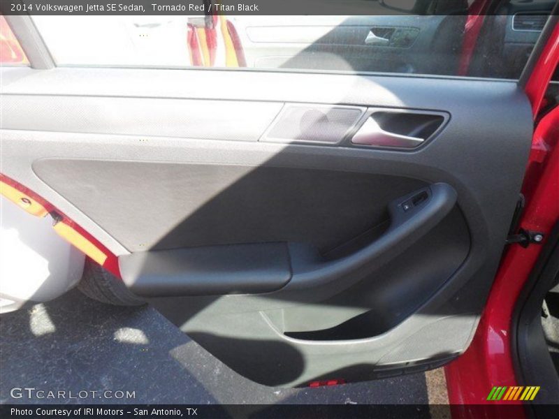 Tornado Red / Titan Black 2014 Volkswagen Jetta SE Sedan