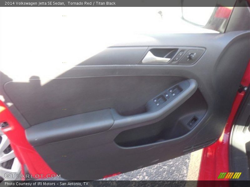 Tornado Red / Titan Black 2014 Volkswagen Jetta SE Sedan