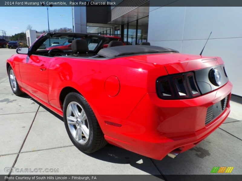 Race Red / Charcoal Black 2014 Ford Mustang V6 Convertible