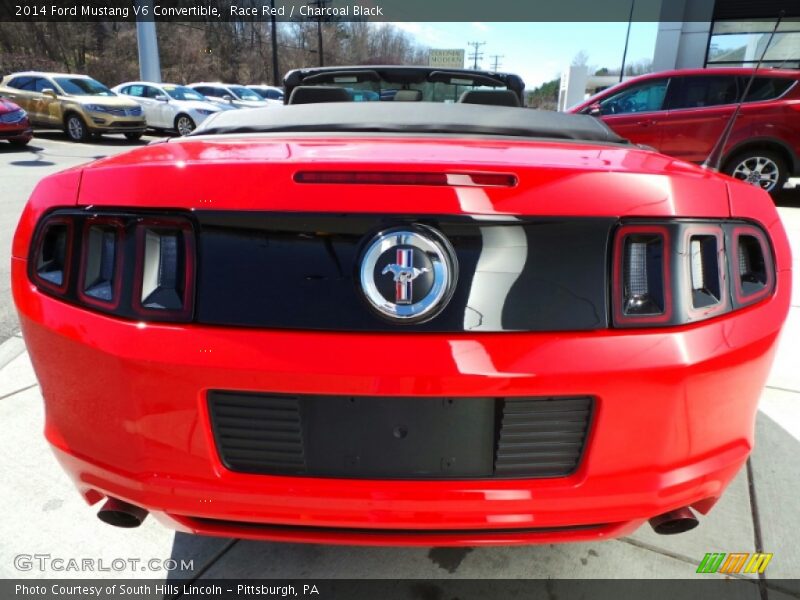 Race Red / Charcoal Black 2014 Ford Mustang V6 Convertible