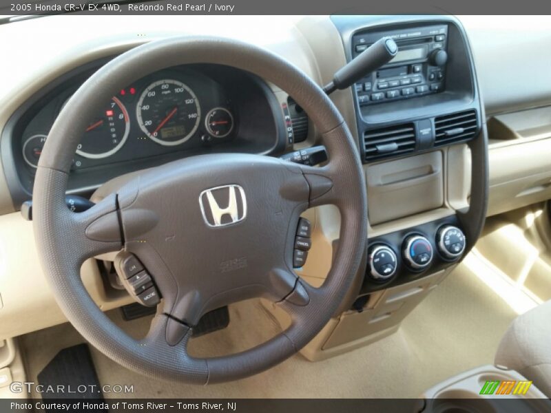 Redondo Red Pearl / Ivory 2005 Honda CR-V EX 4WD