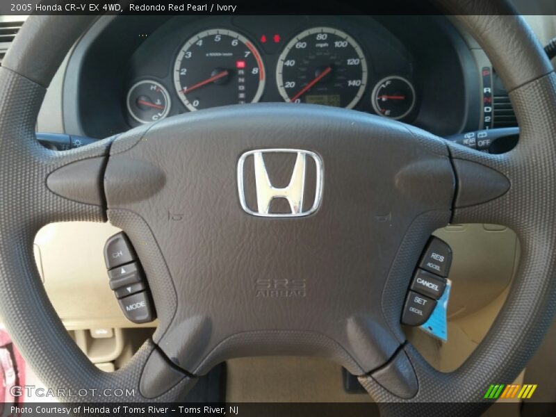 Redondo Red Pearl / Ivory 2005 Honda CR-V EX 4WD
