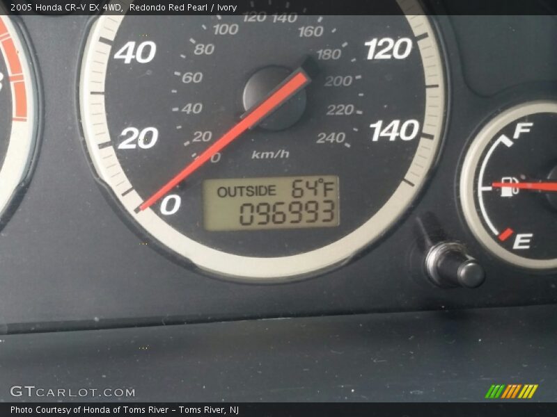 Redondo Red Pearl / Ivory 2005 Honda CR-V EX 4WD
