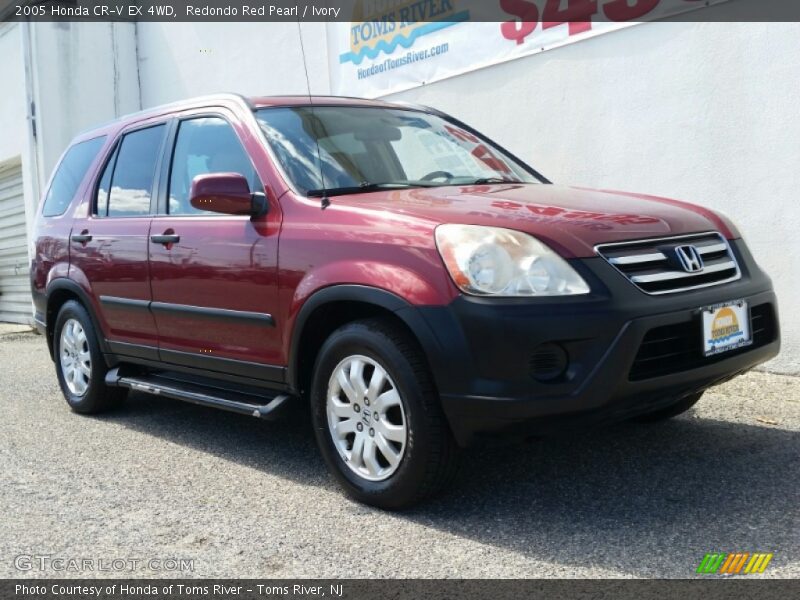 Redondo Red Pearl / Ivory 2005 Honda CR-V EX 4WD