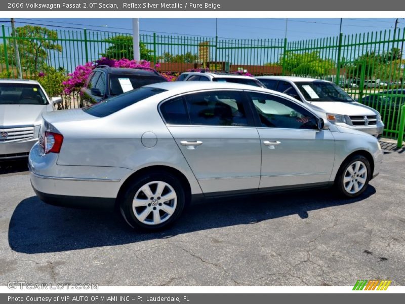 Reflex Silver Metallic / Pure Beige 2006 Volkswagen Passat 2.0T Sedan