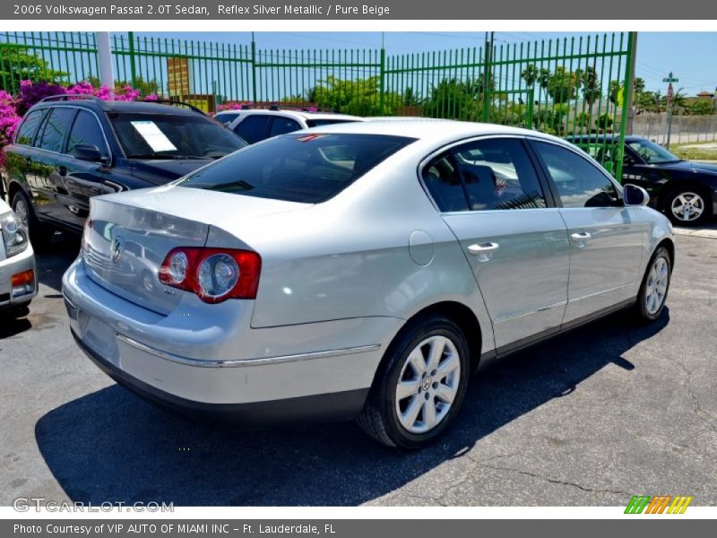 Reflex Silver Metallic / Pure Beige 2006 Volkswagen Passat 2.0T Sedan