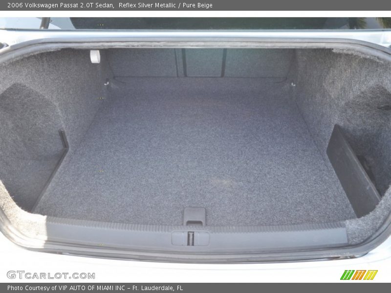 Reflex Silver Metallic / Pure Beige 2006 Volkswagen Passat 2.0T Sedan