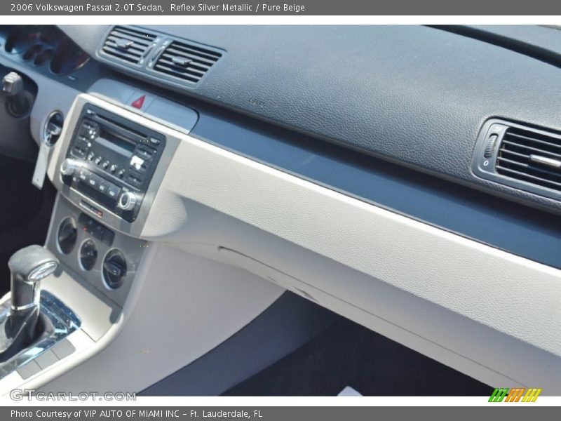 Reflex Silver Metallic / Pure Beige 2006 Volkswagen Passat 2.0T Sedan