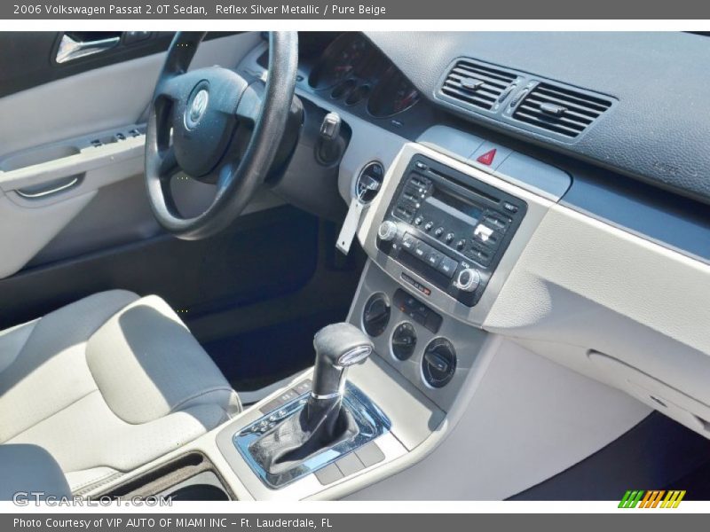 Reflex Silver Metallic / Pure Beige 2006 Volkswagen Passat 2.0T Sedan
