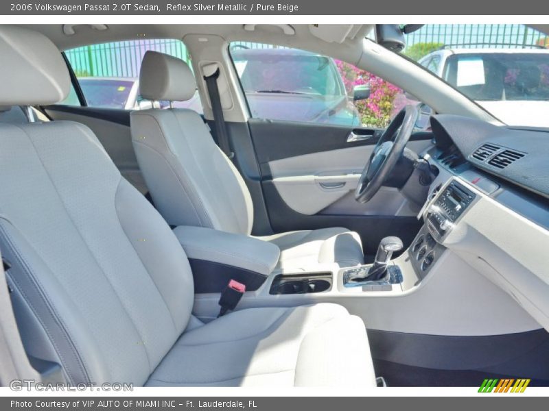 Reflex Silver Metallic / Pure Beige 2006 Volkswagen Passat 2.0T Sedan