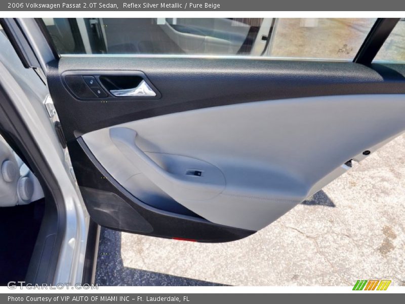 Reflex Silver Metallic / Pure Beige 2006 Volkswagen Passat 2.0T Sedan