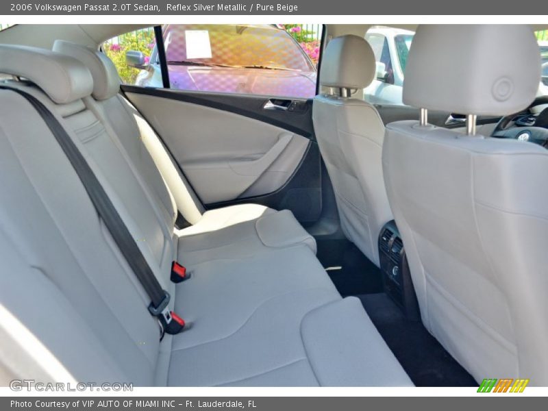 Reflex Silver Metallic / Pure Beige 2006 Volkswagen Passat 2.0T Sedan