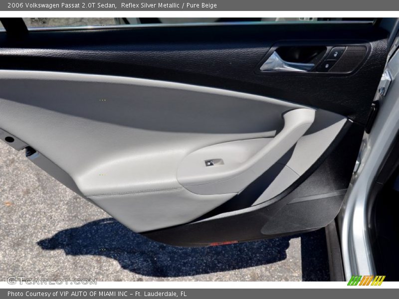 Reflex Silver Metallic / Pure Beige 2006 Volkswagen Passat 2.0T Sedan