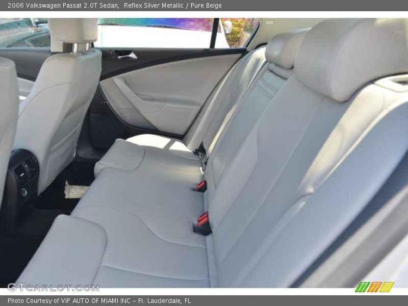 Reflex Silver Metallic / Pure Beige 2006 Volkswagen Passat 2.0T Sedan