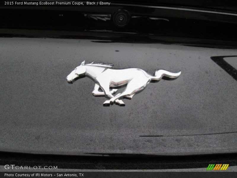 Black / Ebony 2015 Ford Mustang EcoBoost Premium Coupe