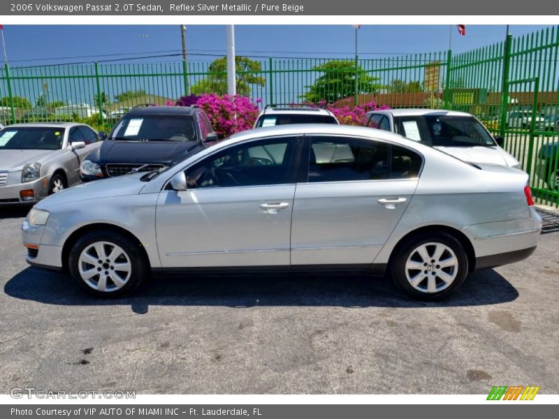 Reflex Silver Metallic / Pure Beige 2006 Volkswagen Passat 2.0T Sedan