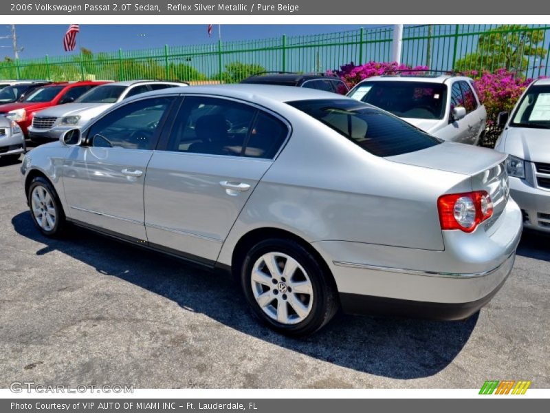 Reflex Silver Metallic / Pure Beige 2006 Volkswagen Passat 2.0T Sedan