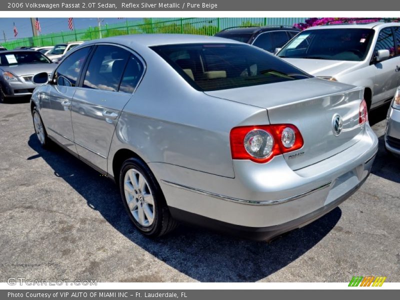 Reflex Silver Metallic / Pure Beige 2006 Volkswagen Passat 2.0T Sedan