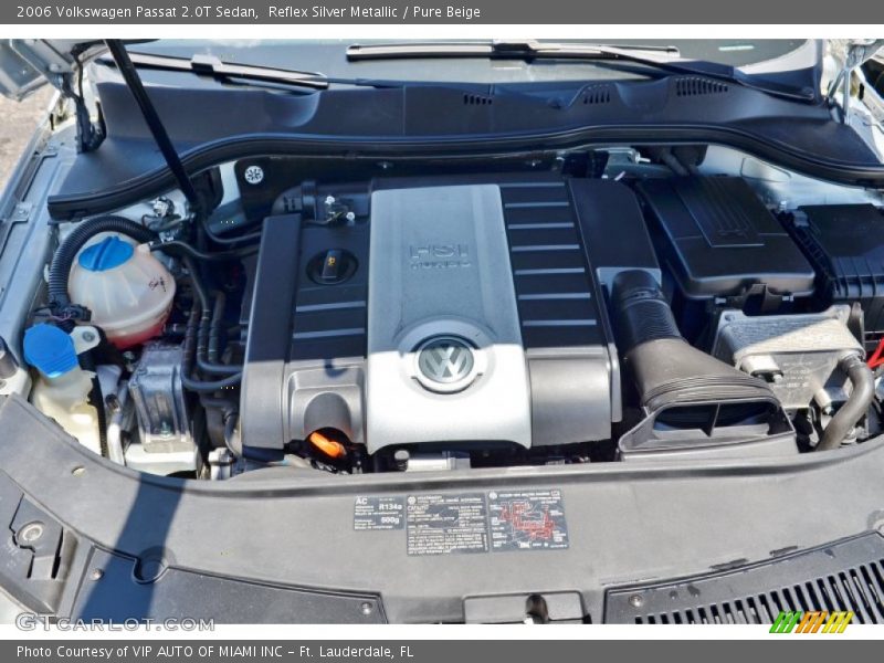 Reflex Silver Metallic / Pure Beige 2006 Volkswagen Passat 2.0T Sedan