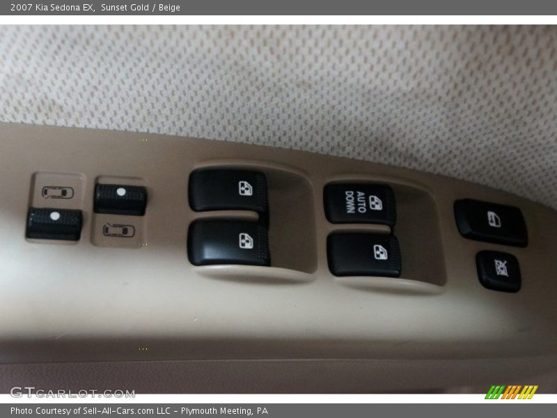 Sunset Gold / Beige 2007 Kia Sedona EX