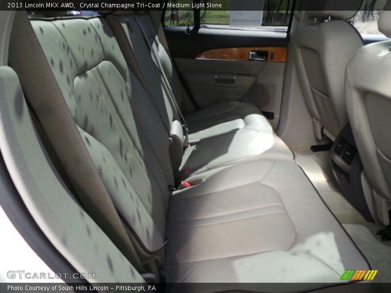 Crystal Champagne Tri-Coat / Medium Light Stone 2013 Lincoln MKX AWD