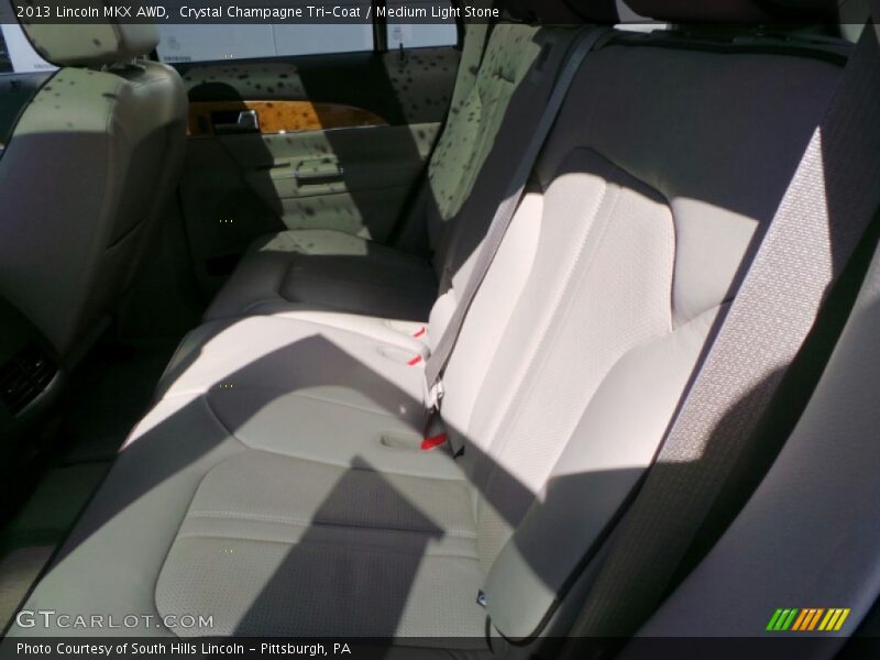 Crystal Champagne Tri-Coat / Medium Light Stone 2013 Lincoln MKX AWD