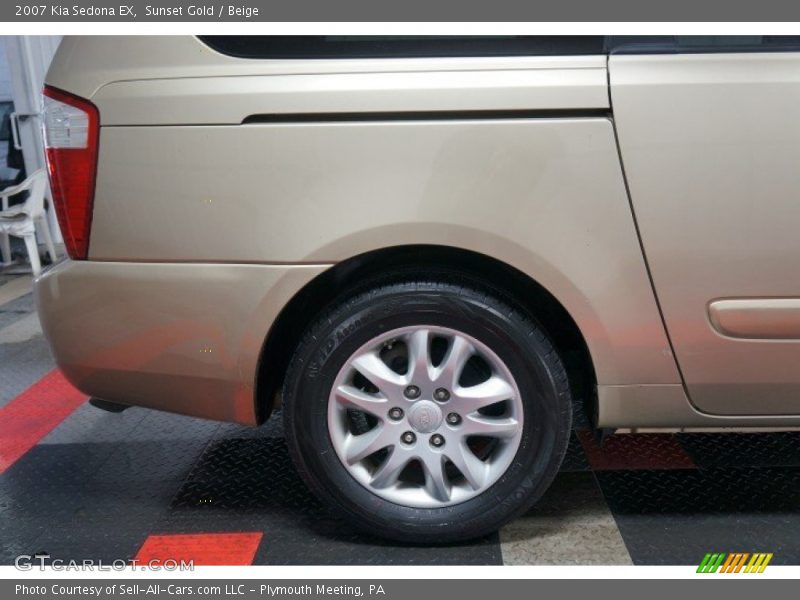 Sunset Gold / Beige 2007 Kia Sedona EX