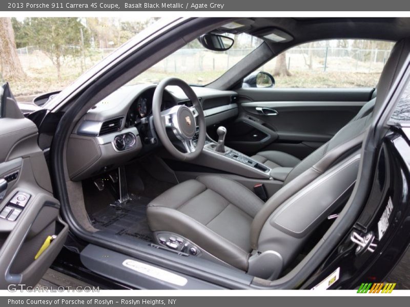  2013 911 Carrera 4S Coupe Agate Grey Interior