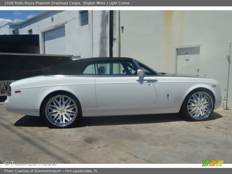 English White / Light Creme 2008 Rolls-Royce Phantom Drophead Coupe