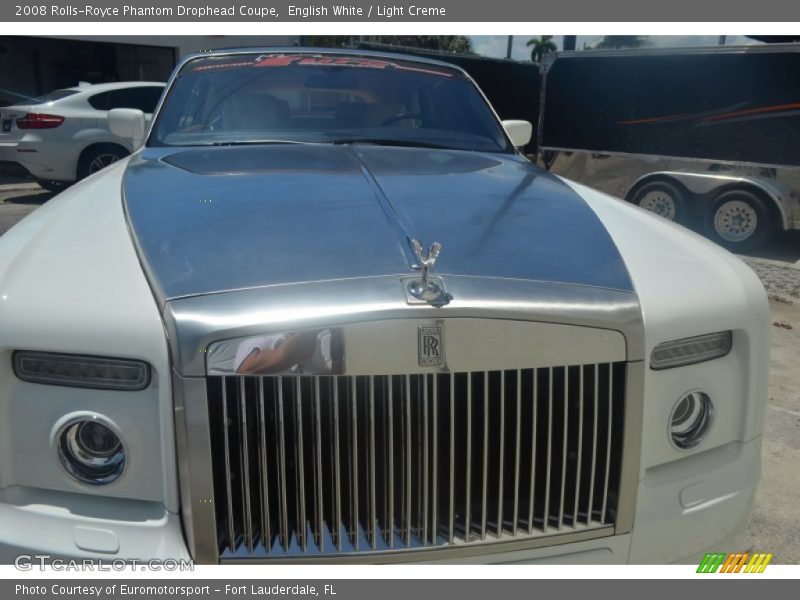 English White / Light Creme 2008 Rolls-Royce Phantom Drophead Coupe