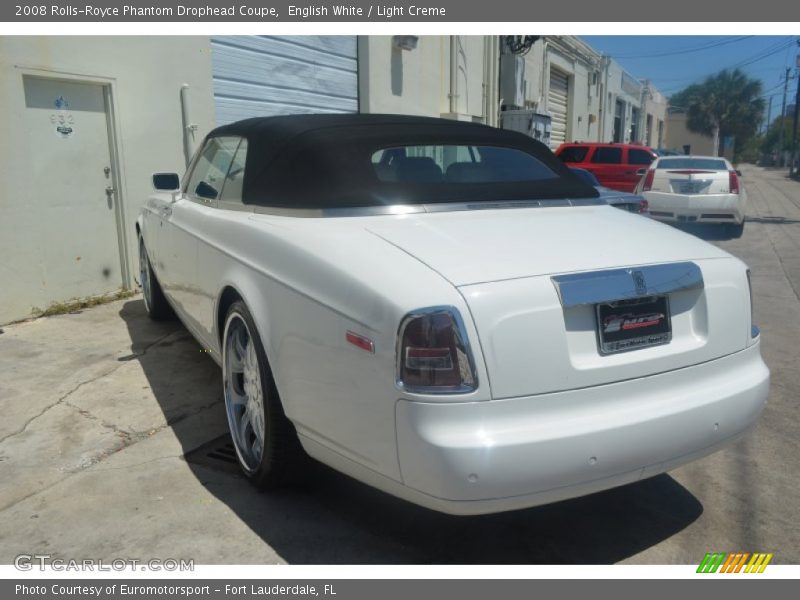 English White / Light Creme 2008 Rolls-Royce Phantom Drophead Coupe