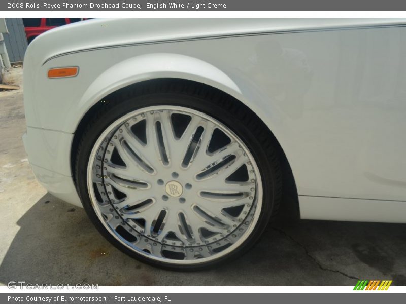 English White / Light Creme 2008 Rolls-Royce Phantom Drophead Coupe