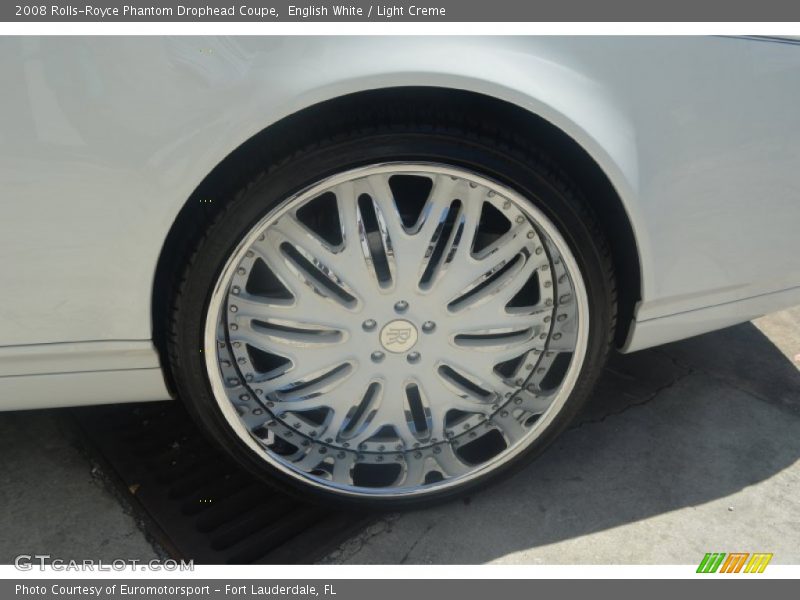 English White / Light Creme 2008 Rolls-Royce Phantom Drophead Coupe