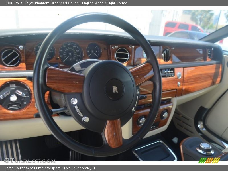 English White / Light Creme 2008 Rolls-Royce Phantom Drophead Coupe